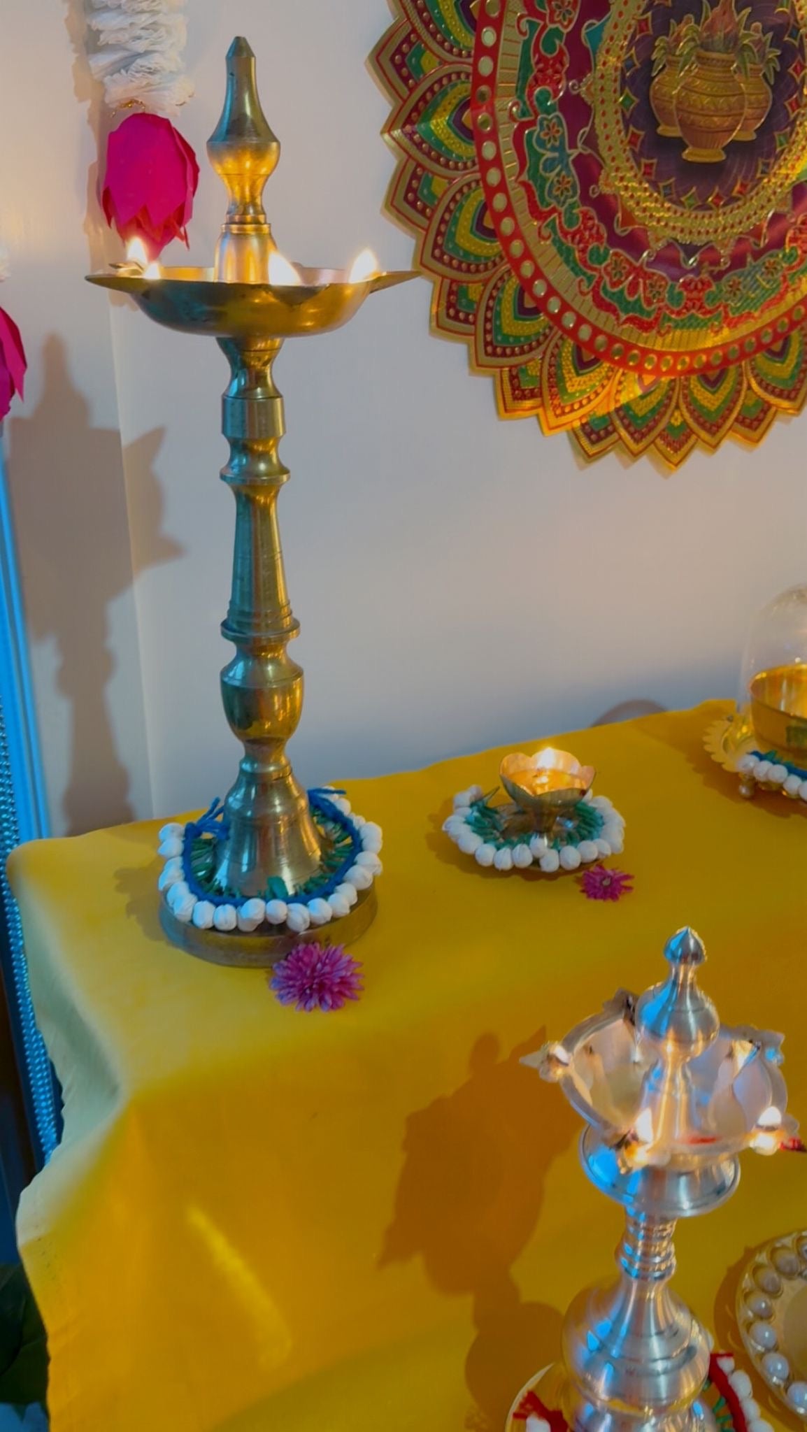 Artificial Gajara – Sola Wood Mogara (Set of 6)