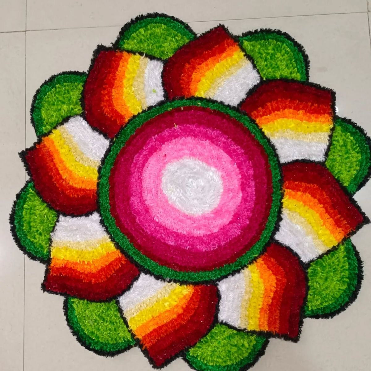 Sunflower Round Design