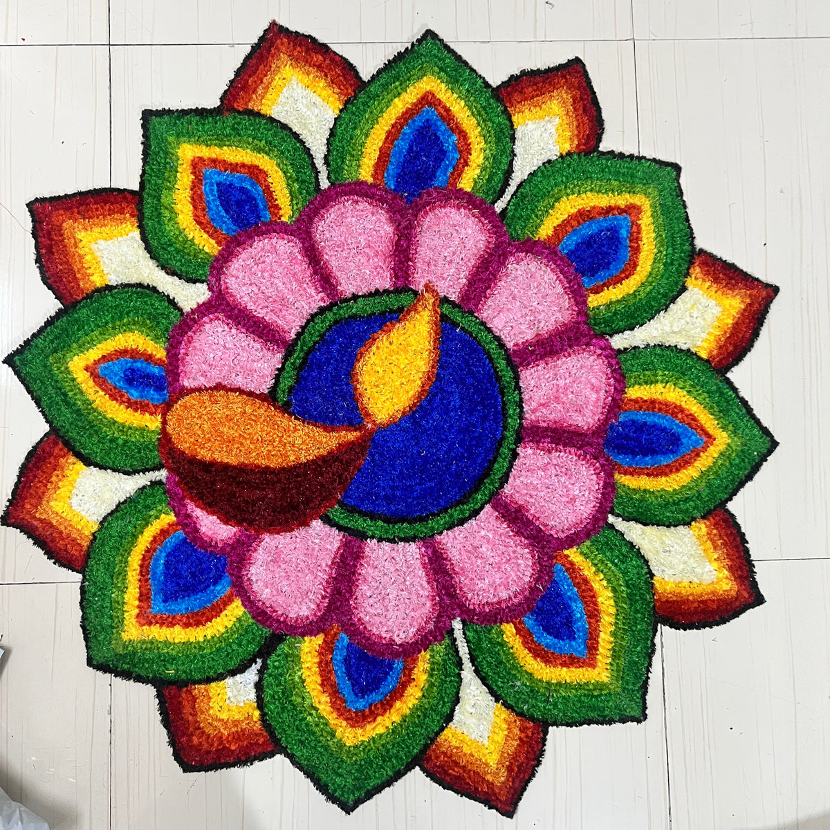 Diya Round Design