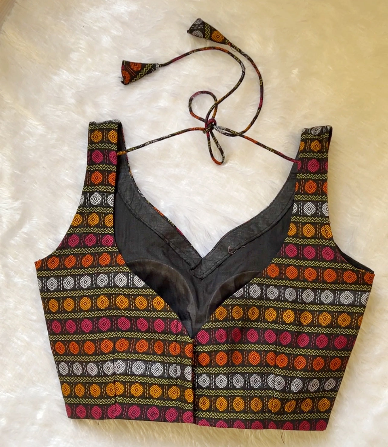 Big Rudraksh Khun Blouse