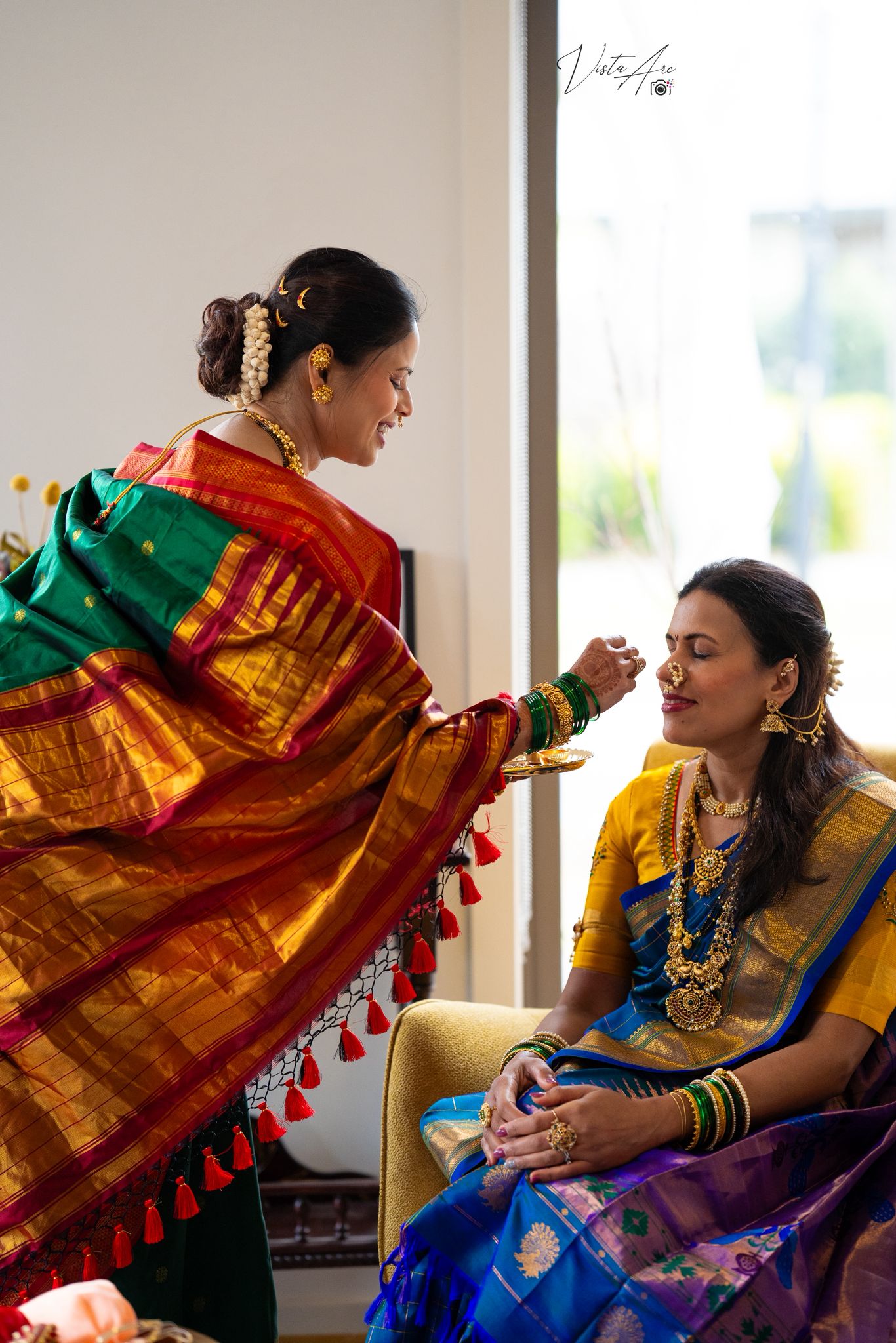 Green Semi Silk Ilkal Saree