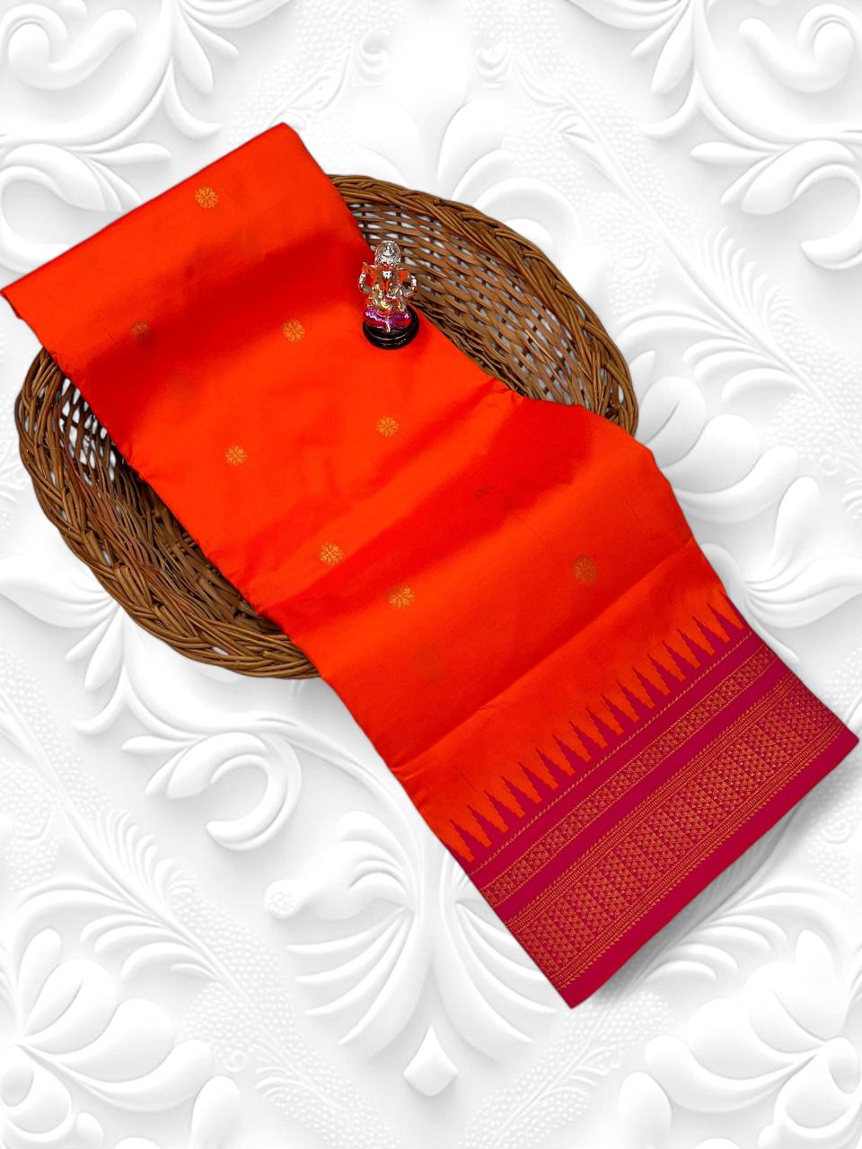 Keshari Semi Silk Ilkal Saree