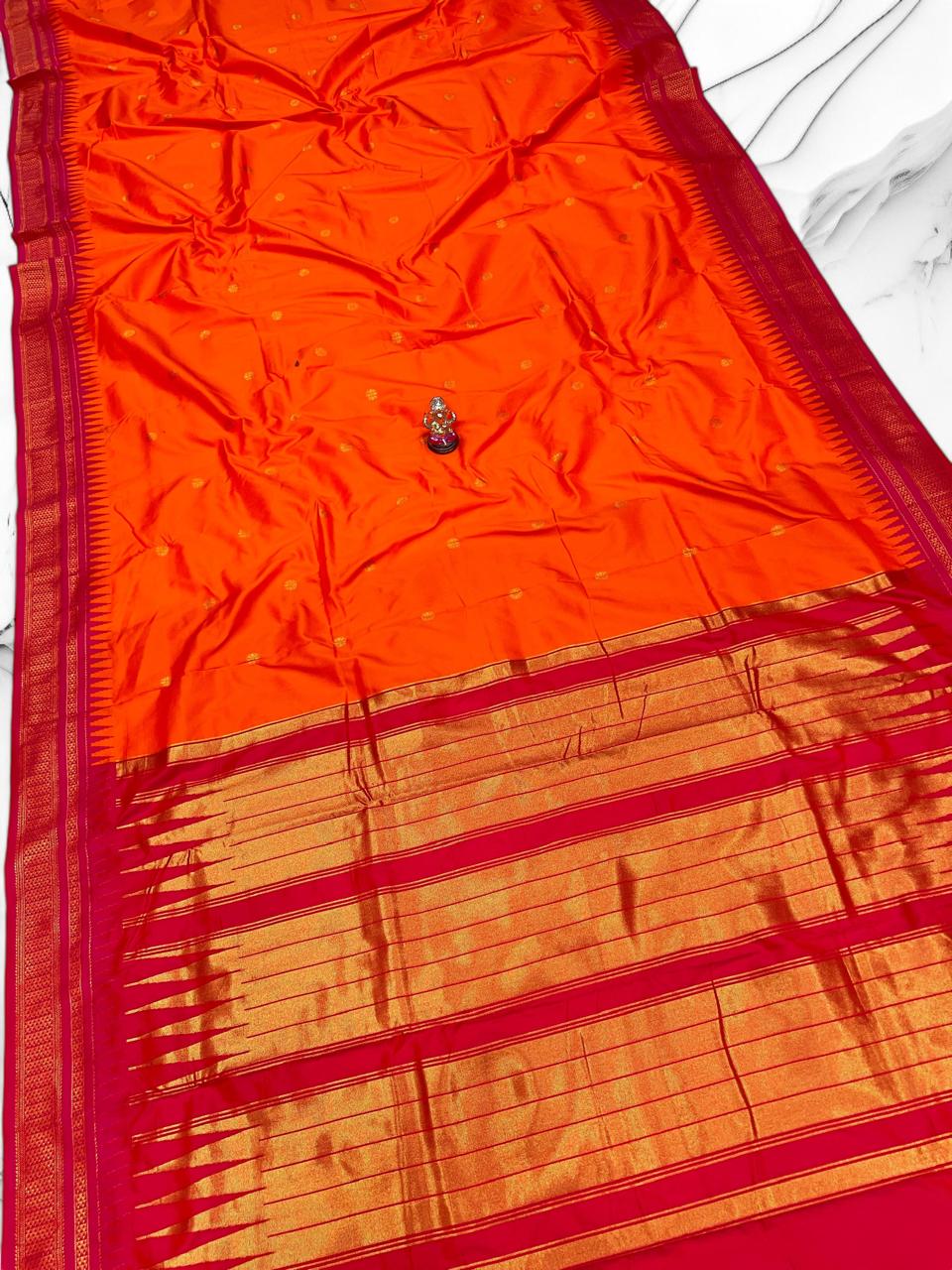 Keshari Semi Silk Ilkal Saree