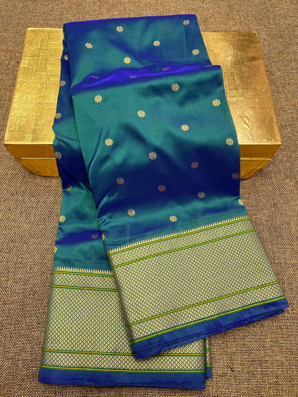 Kalanjali Semi Silk Paithani