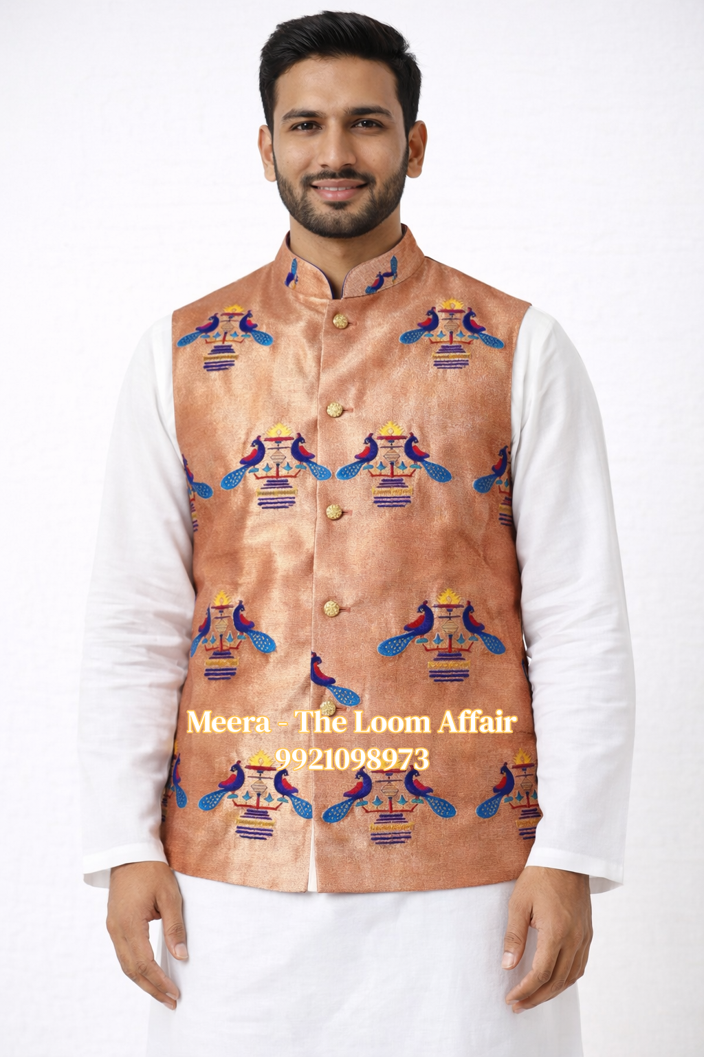 G004 Golden Jacket Men's