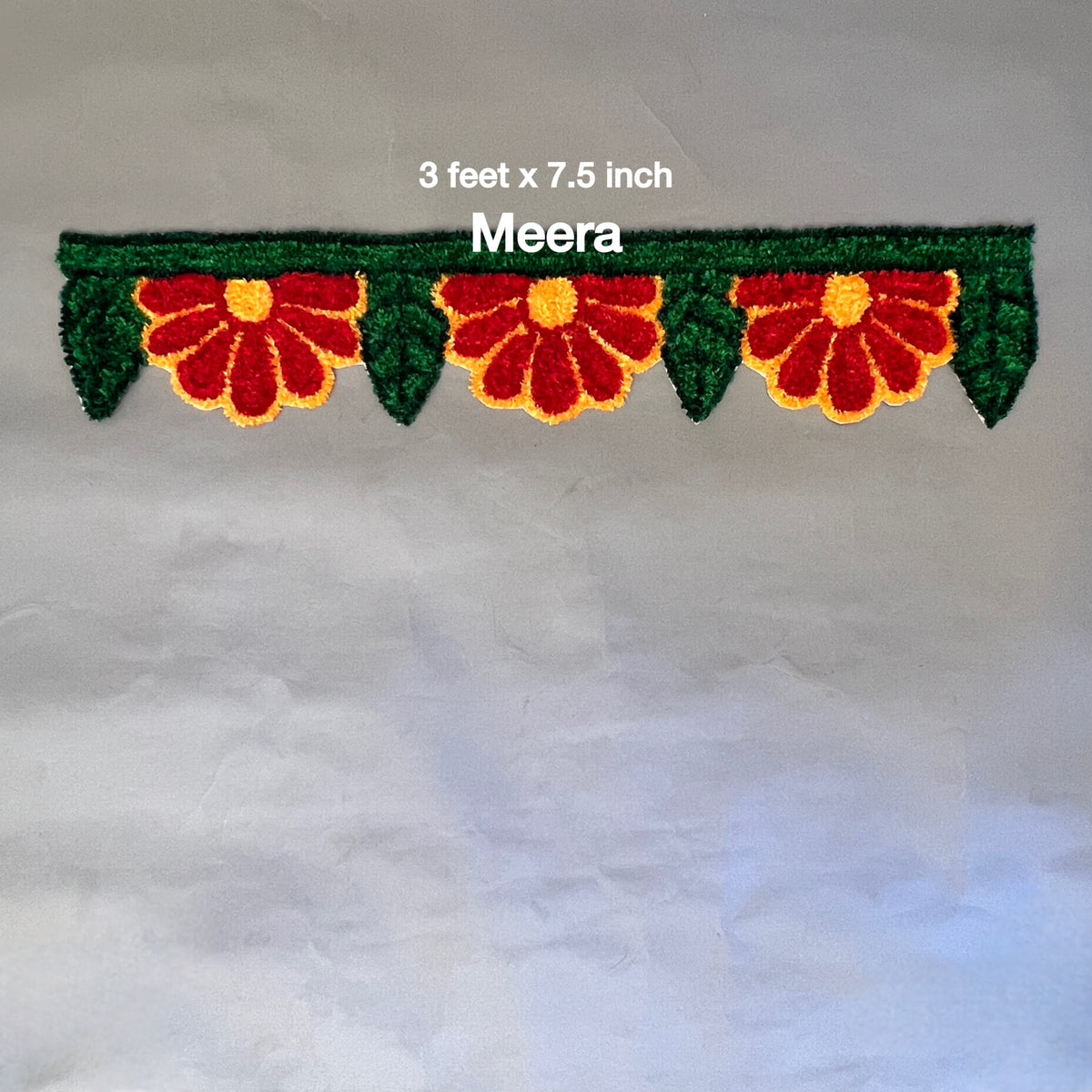 Zendu Rangoli Border Mat – The Meera Studio