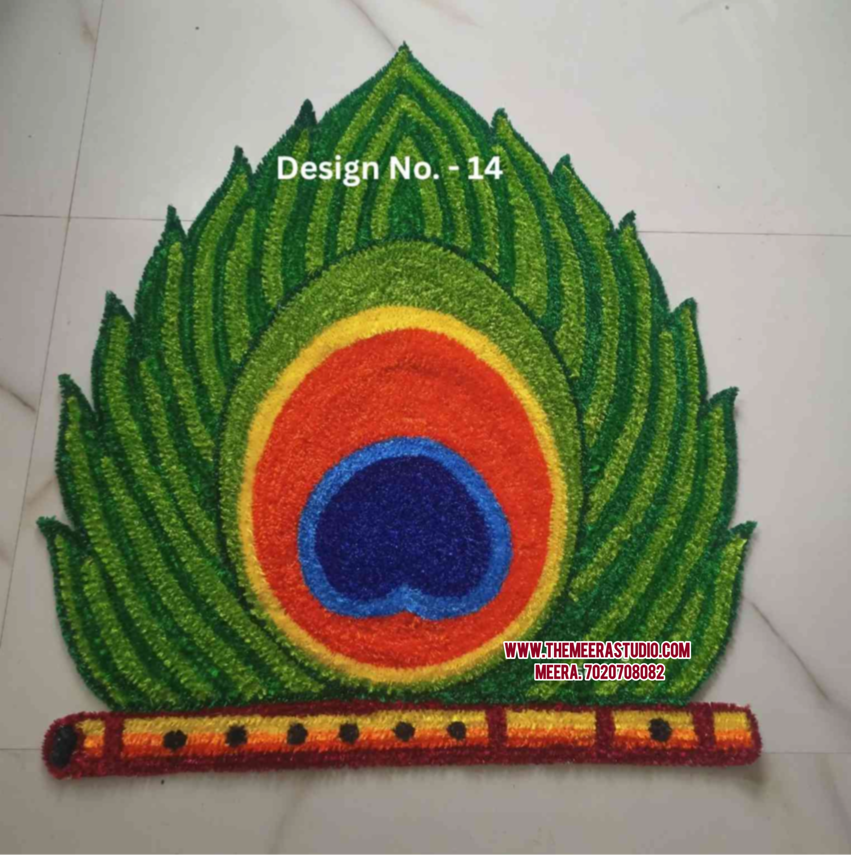 Morpankh with Bansuri