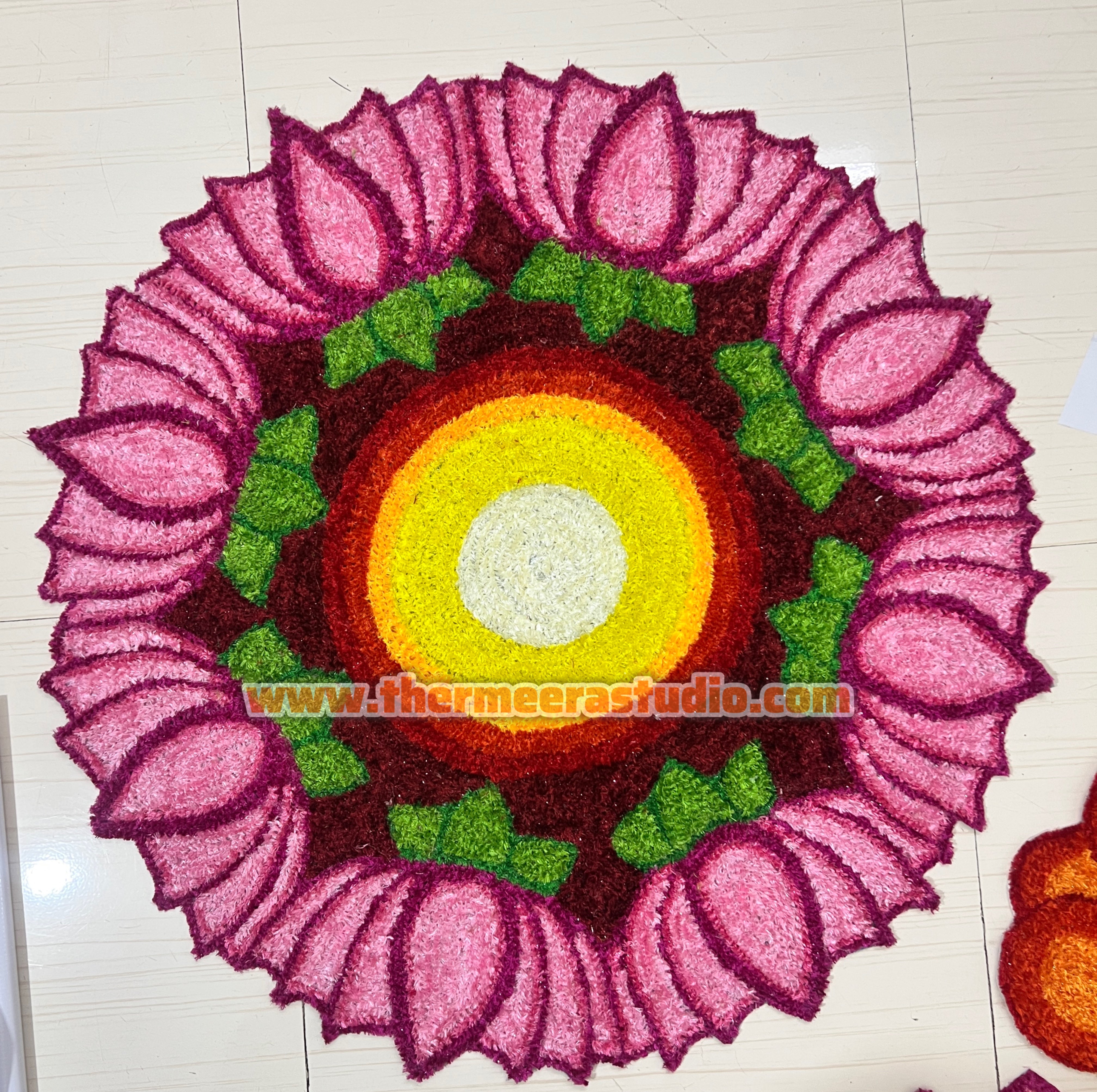 Pink Lotus Round Designs