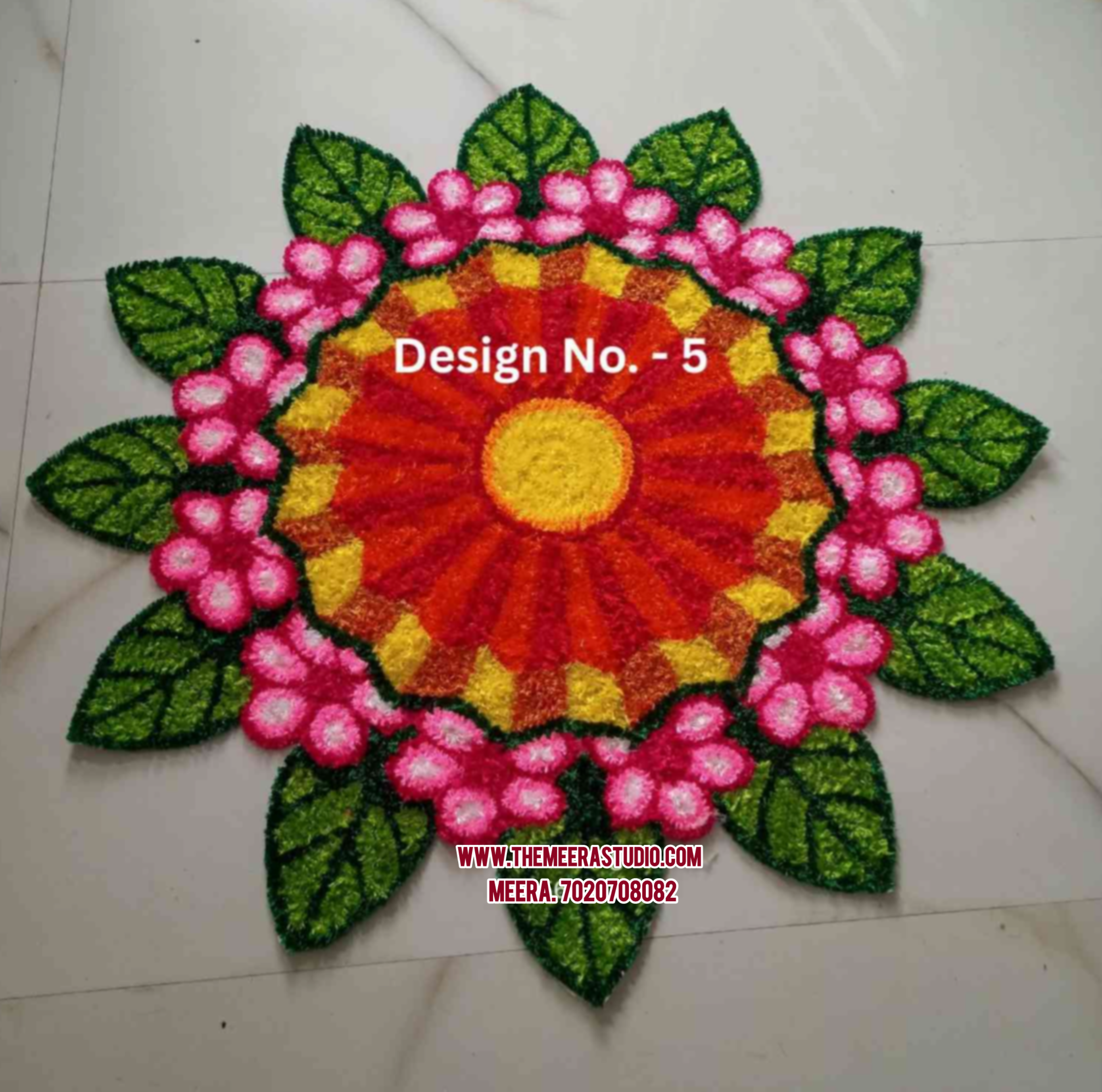 Leaf, Lotus &amp; Sunflower