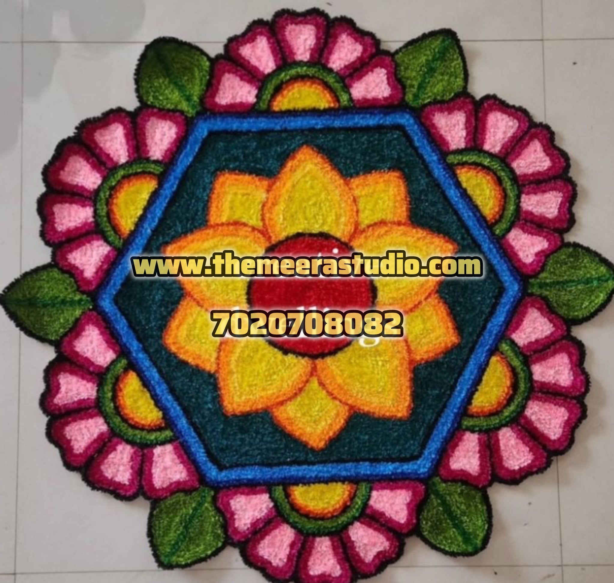 Hexa Half Circle Designs