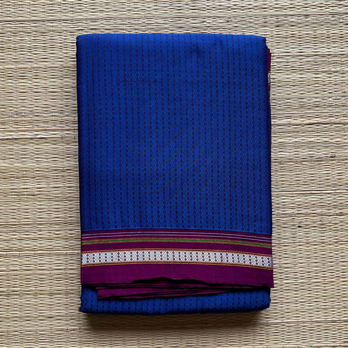 Dark Blue with Purple border