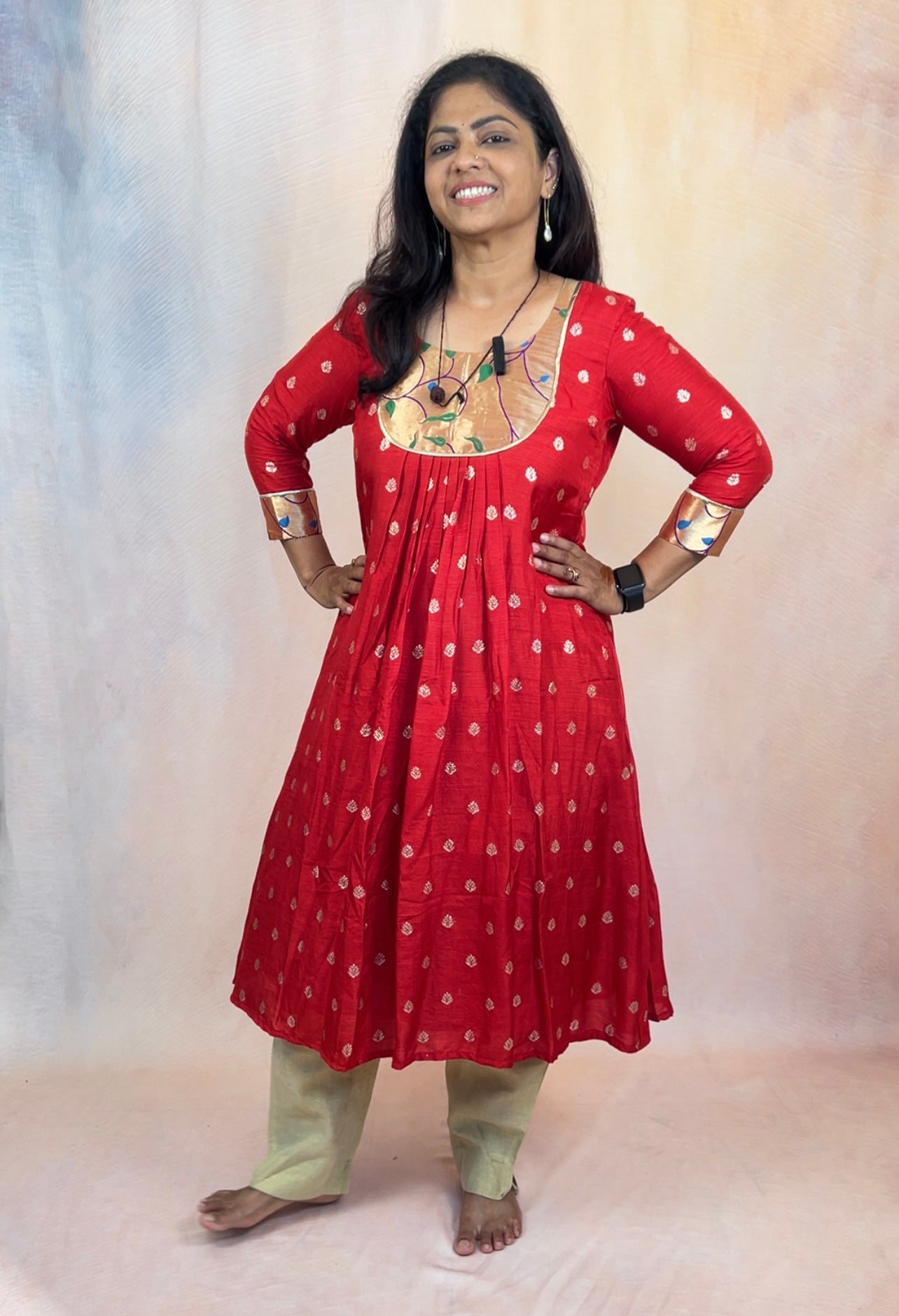 Paithani Kurti
