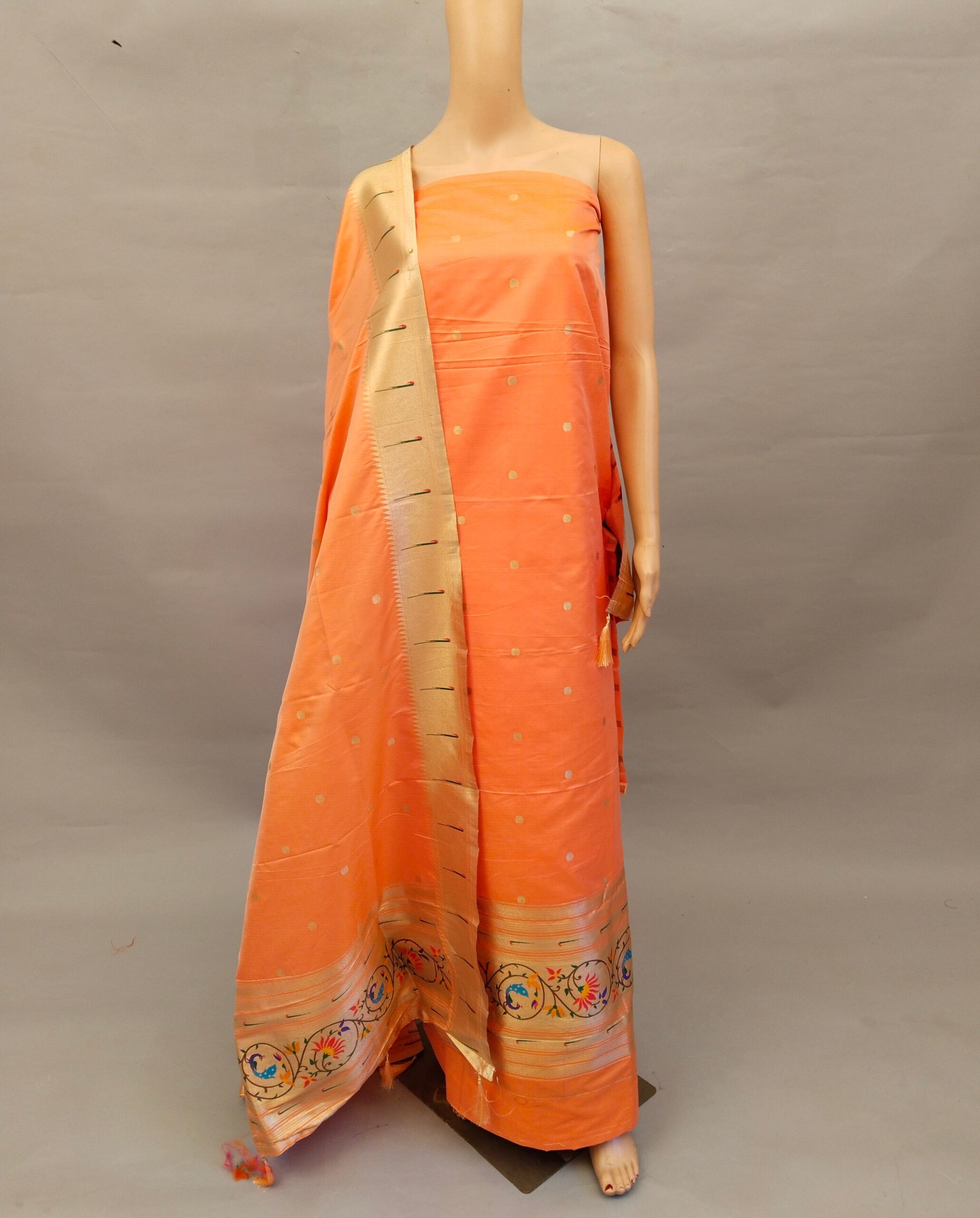 रंगवेल Paithani Suit set - Image 8