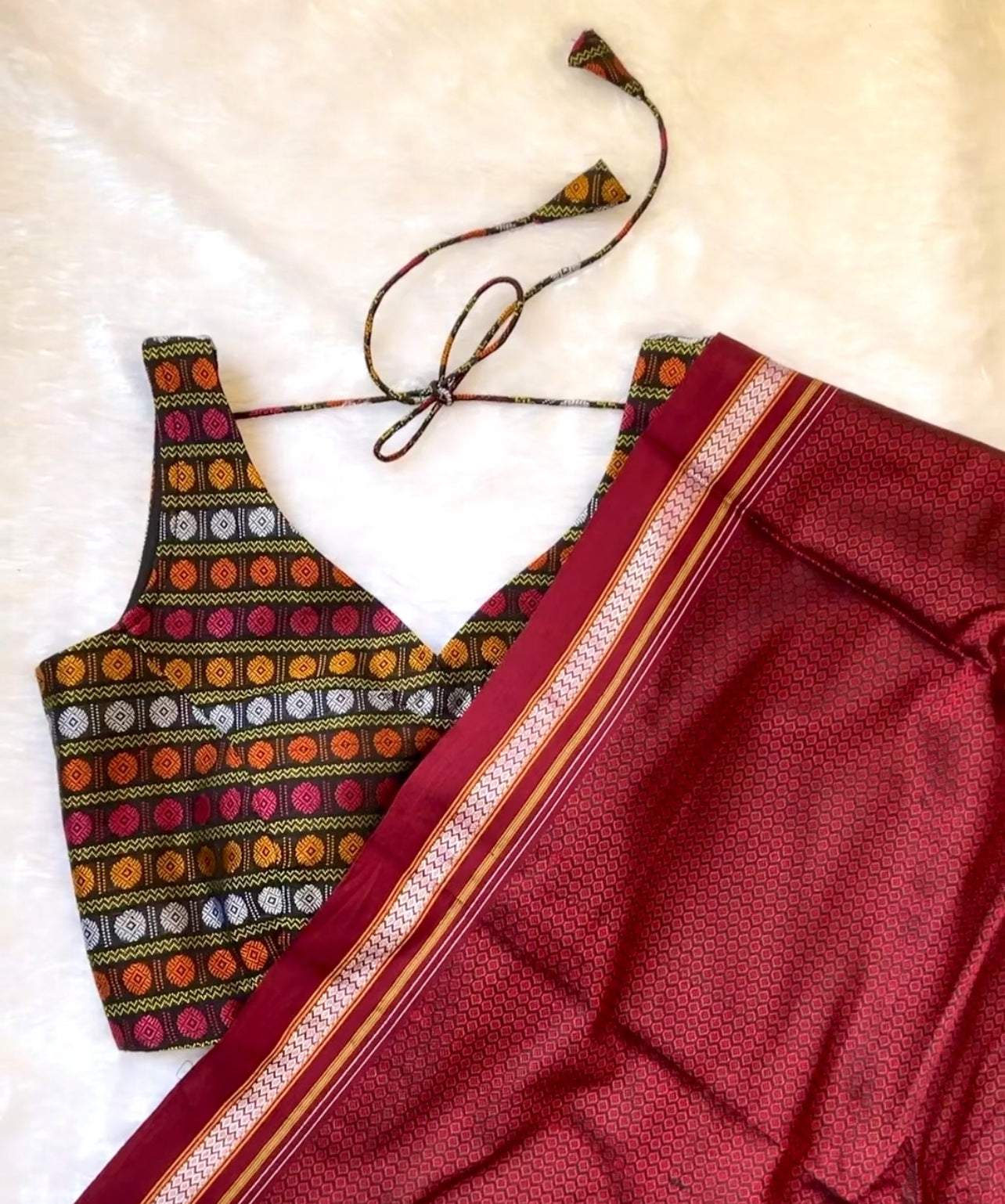 Big Rudraksh Khun Blouse - Image 2