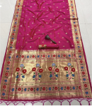 Lotus Butti Saree