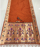 More Popat Border Flower Butti