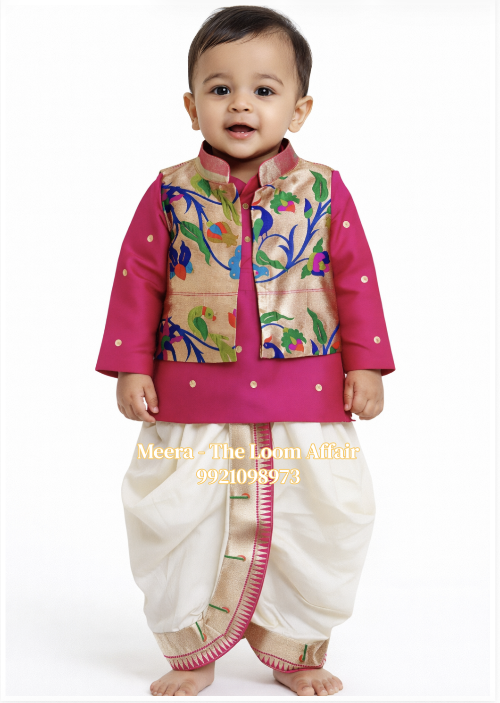 Gold Vel Muniya Set